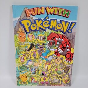 Fun With Pokemon Games Mazes Puzzles Hidden Pictures Hiroshi Takase Vizkids 2008
